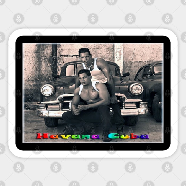 Havana Cuba LGBT Sticker by Afrocentric-Redman4u2